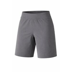 LOCOOWAI Gray Athletic Shorts‎ Women's Size L Pockets High Waist